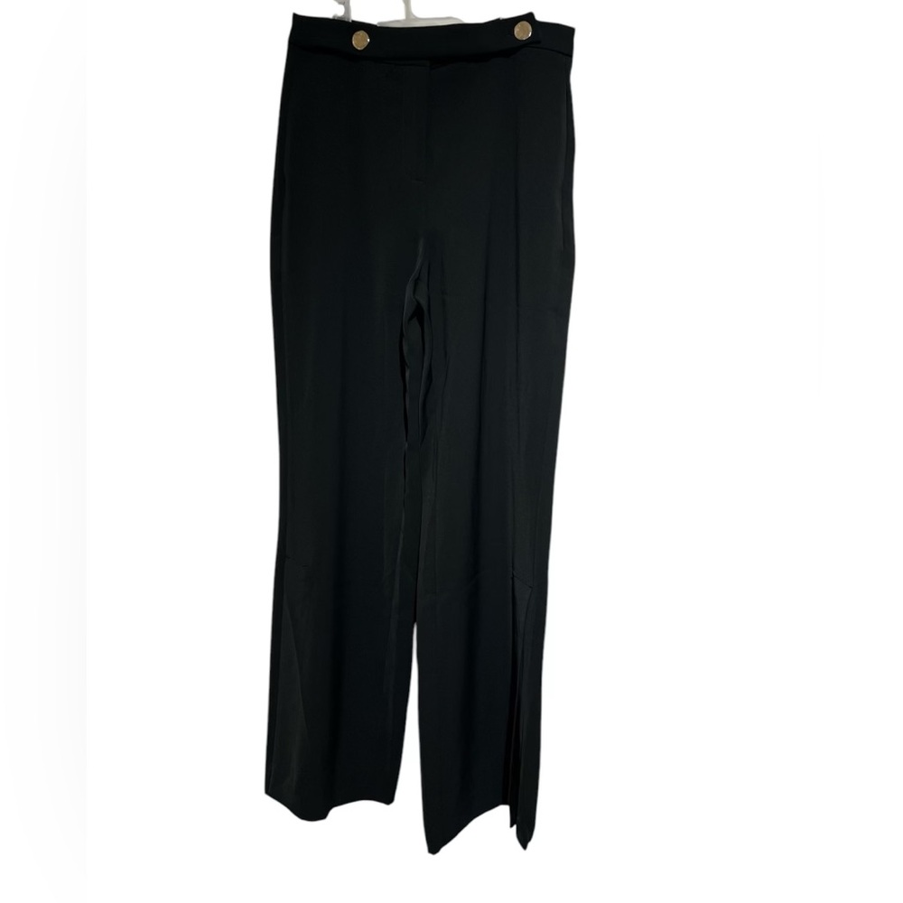 Elie Tahari Black Dress wide-leg pants. Size 8
